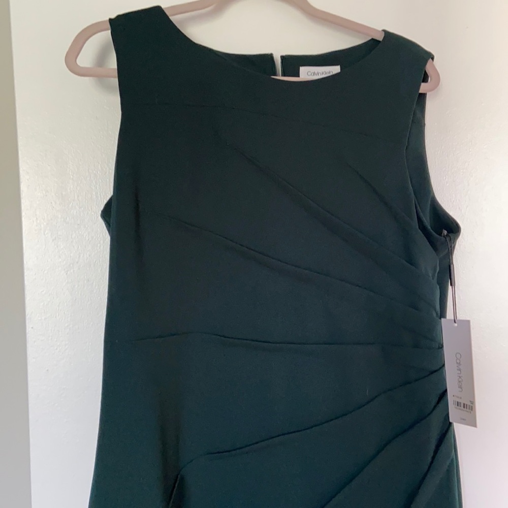 Calvin Klein Dress | Dark Green | 14